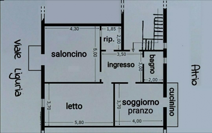 Foto principale Appartamento in Vendita in Viale Liguria - Taranto (TA)