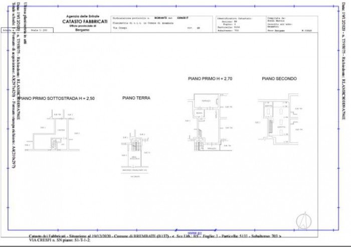 Foto 2 Appartamento in Vendita in Via Pista Crespi 6 - Brembate (BG)