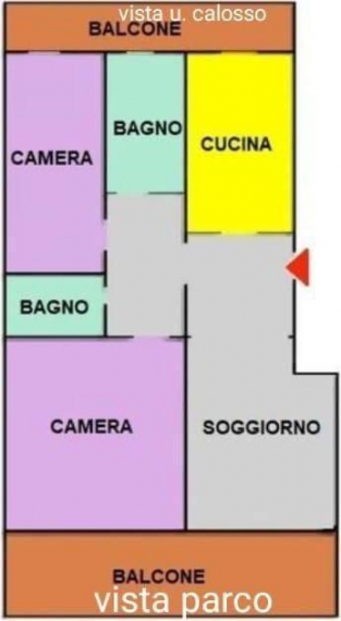 Foto 4 Appartamento in Vendita in Via Collatina Vecchia 127 - Roma (RM)