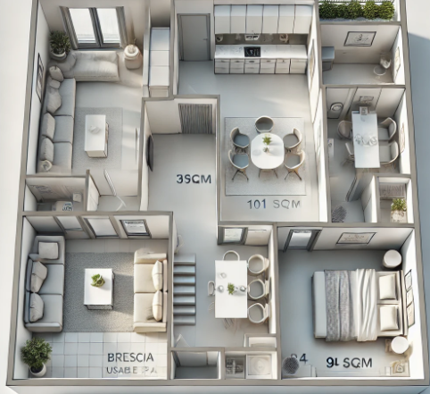 Foto principale Appartamento in Vendita in Via Corsica - Brescia (BS)