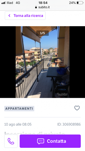 Foto Appartamento in Vendita in Via Ruspoli 52 - Ladispoli (RM)