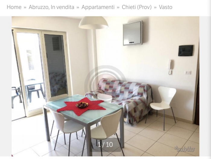 Foto principale Appartamento in Vendita in Via Francesco Paolo Tosti 12 - Vasto (CH)