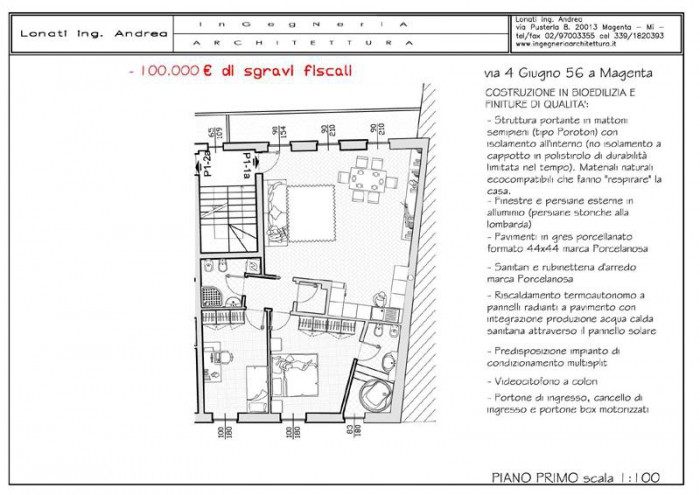 Foto 3 Appartamento in Vendita in VIA IV GIUGNO 54 - Magenta (MI)