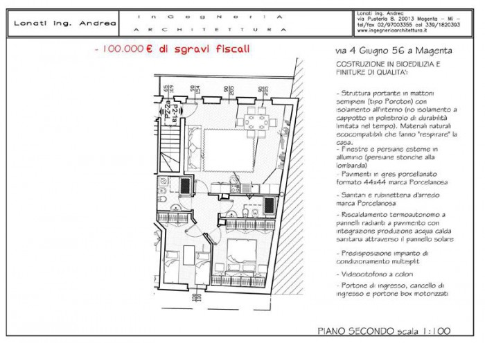 Foto 4 Appartamento in Vendita in VIA IV GIUGNO 54 - Magenta (MI)